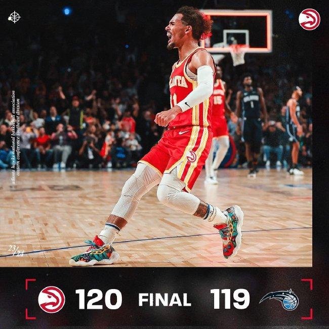  特雷杨三分绝杀老鹰客场险胜黄蜂取连胜